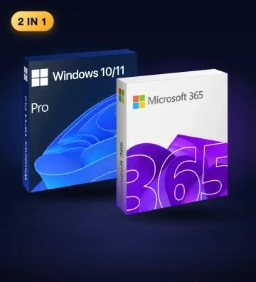 កញ្ចប់ Windows 10/11 Pro + Microsoft 365